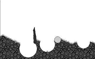 Pommitus atari screenshot
